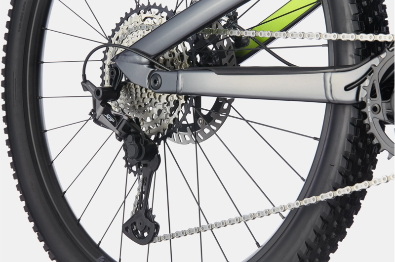 2021 Cannondale Habit Neo 1 Electric Mountain Bike in Grey-2